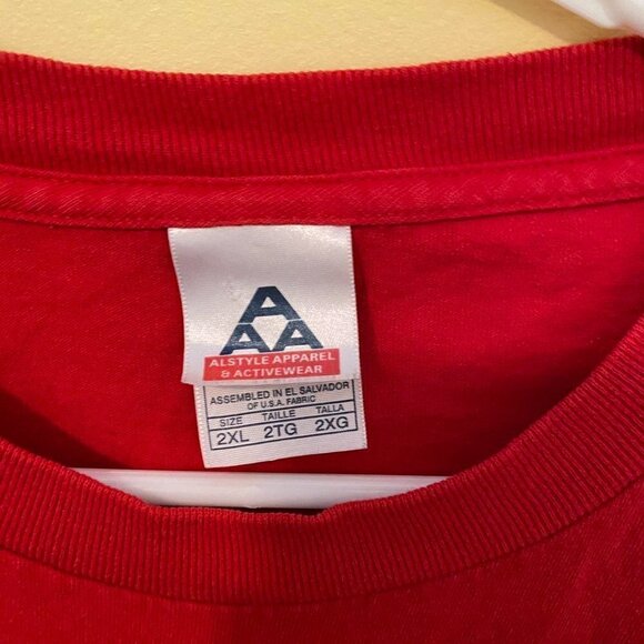 Vintage Red Ford Mustang T-shirt Size XXL - Picture 4 of 4